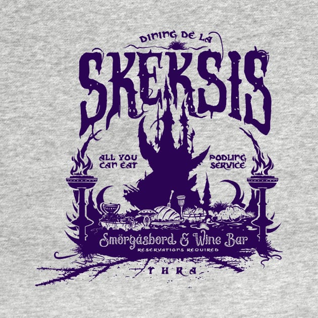 Skeksis Smorgasbord and Wine Bar by MindsparkCreative